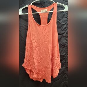 Hollister Coral Racerback Tank Top - XS